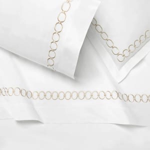 Sferra Catena Bedding Collection - Pillowcases and Shams