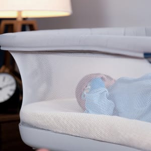 Naturepedic Organic Breathable Bassinet Mattress for Halo Bassinets