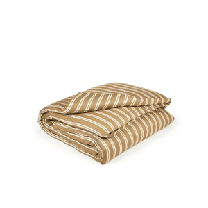 Libeco Canal Stripe Linen Duvet Cover and Shams