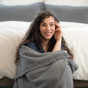 Naturepedic Organic Cotton Breathable Muslin Blanket