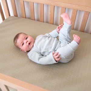 Naturepedic Organic Breathable Muslin Crib Sheet