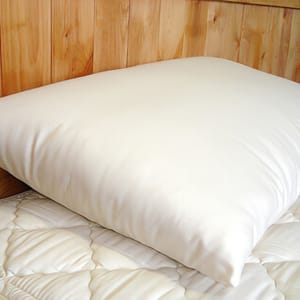 Holy Lamb Organics Natural Wool Wrapped Latex Bed Pillow