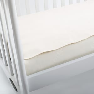 Naturepedic Waterproof Organic Cotton Crib Mattress Pad - Flat