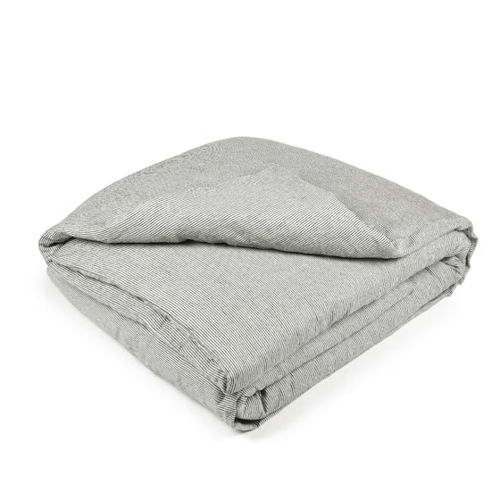 Libeco Workshop Stripe Linen Duvet Cover and Shams image