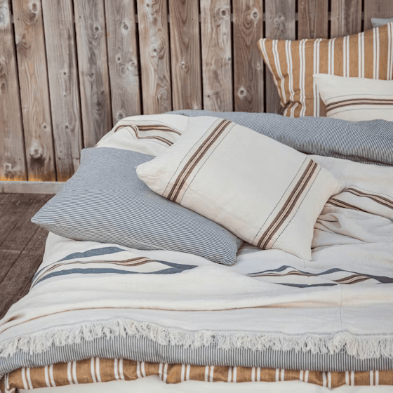 Libeco Vourkari Linen Coverlet image