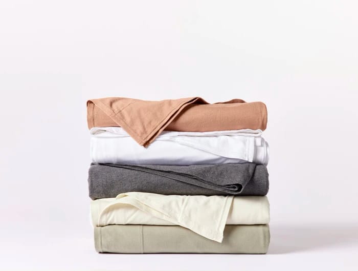 Coyuchi Organic Cotton Jersey Sheets image