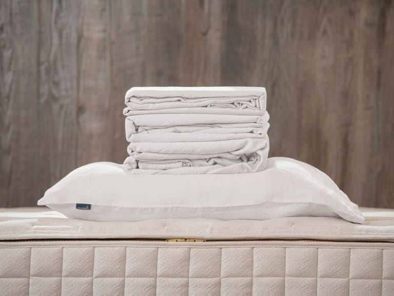 Naturepedic Organic Linen Sheets image