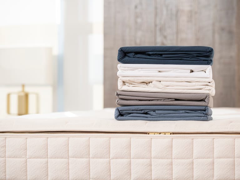 Naturepedic Organic Cotton Percale Sheet Sets image