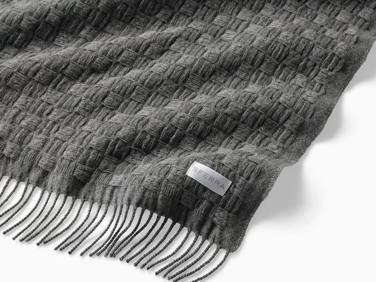 Sferra Vella Cashmere and Wool Throw Blanket image