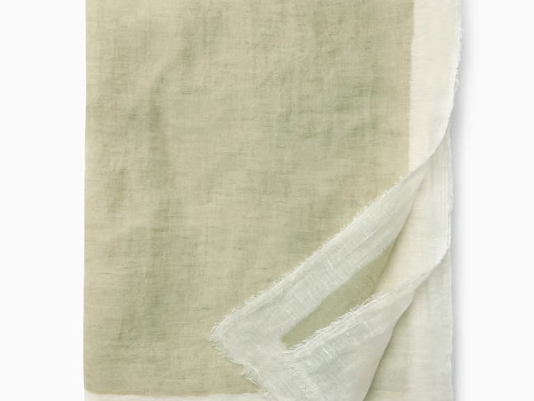 Sferra Pitura Cotton and Linen Throw Blanket image