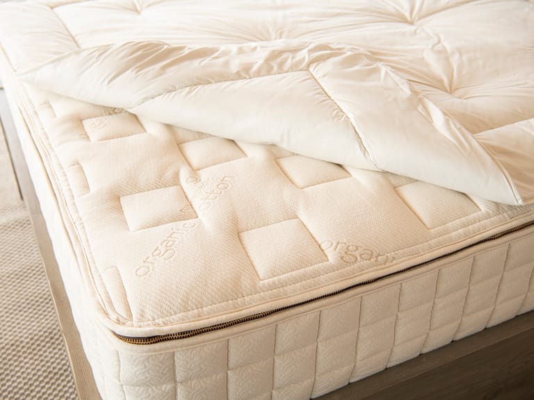 Naturepedic Alpaca Wool Mattress Topper image