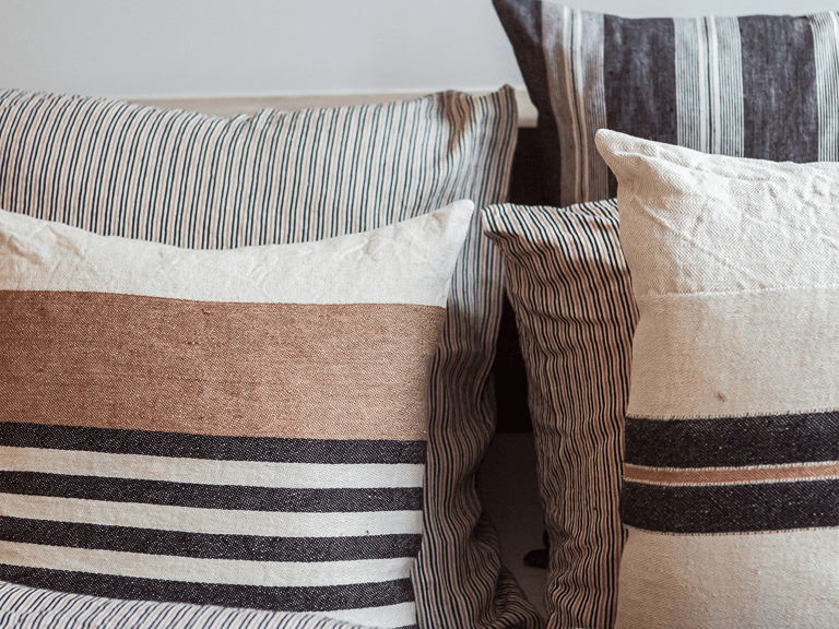 Libeco San Gabriel Stripe Linen Duvet Cover and Shams image