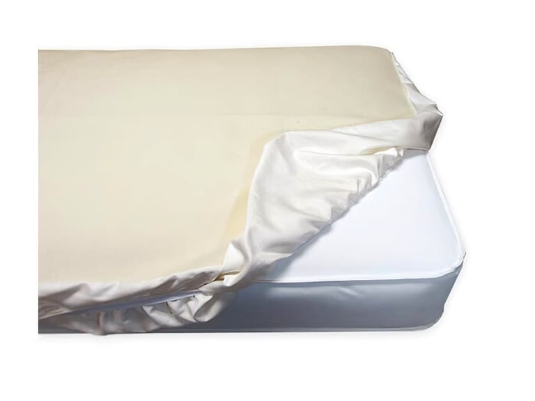 Naturepedic Waterproof Organic Cotton Crib Mattress Pad - Fitted image