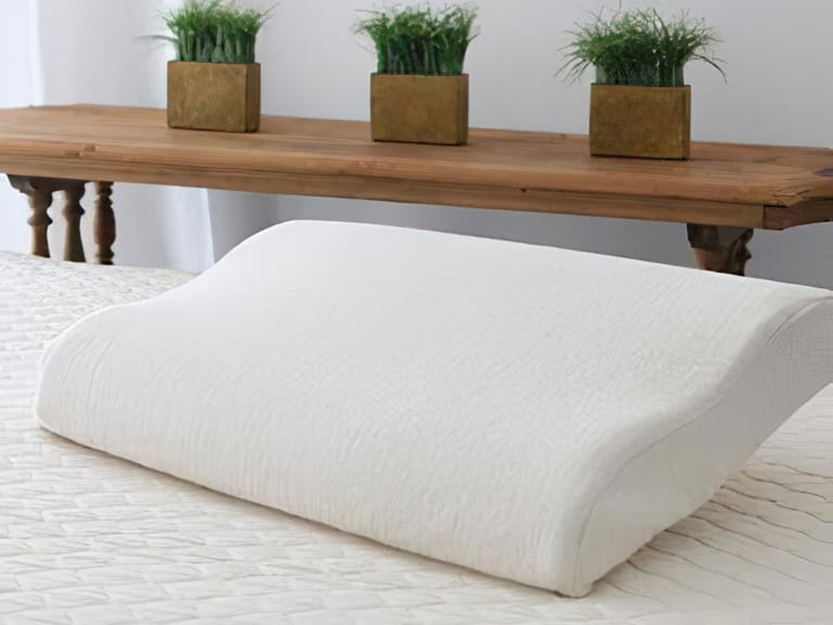 Savvy Rest Organic Latex Contour Pillow image