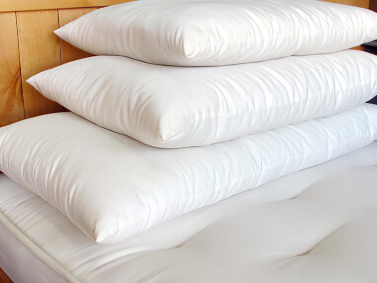 Holy Lamb Organics All Natural Wool Filled Bed Pillow image