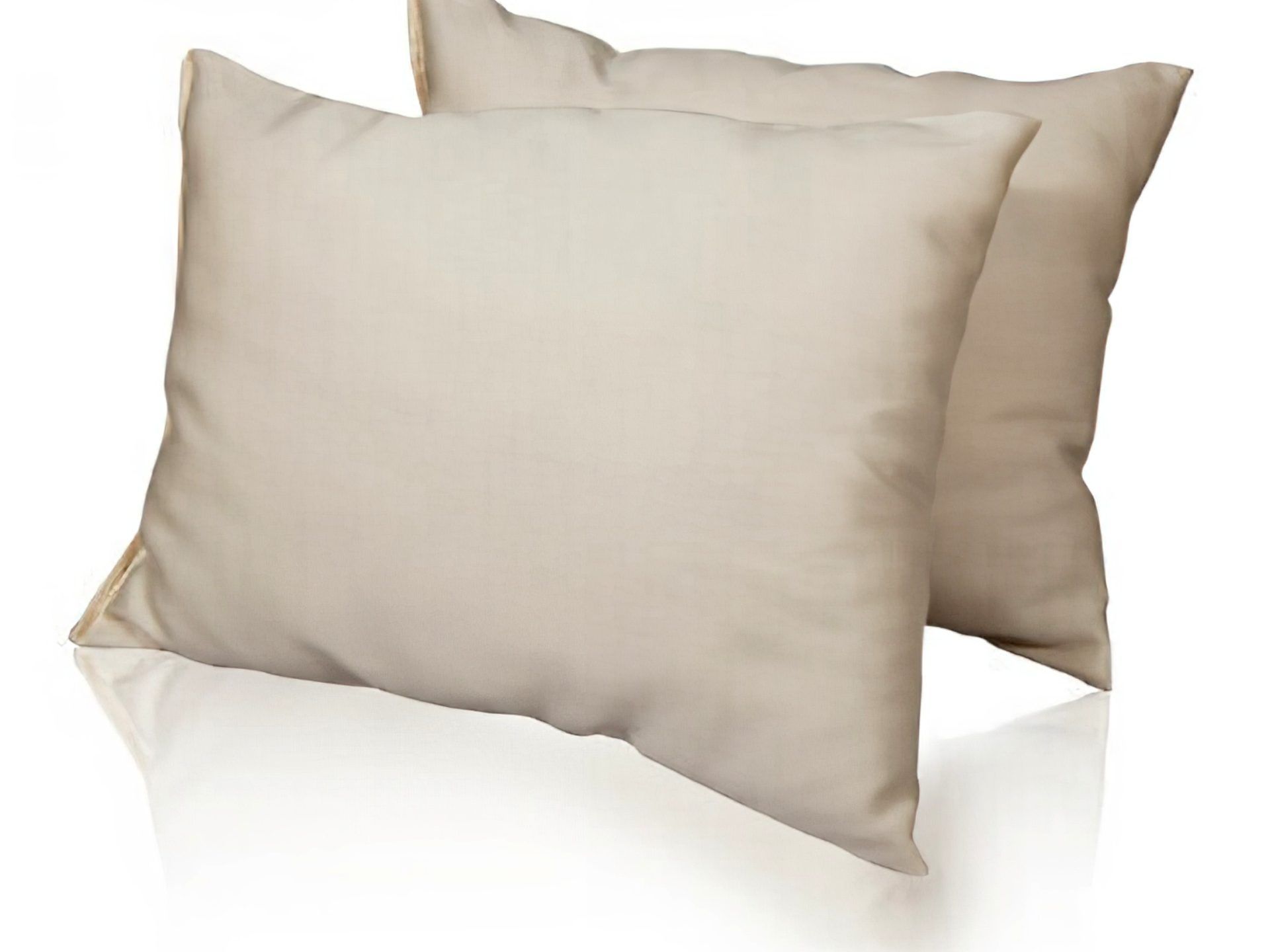 ORGANIC COTTON Filled Bed Pillows with Organic Cotton Cover