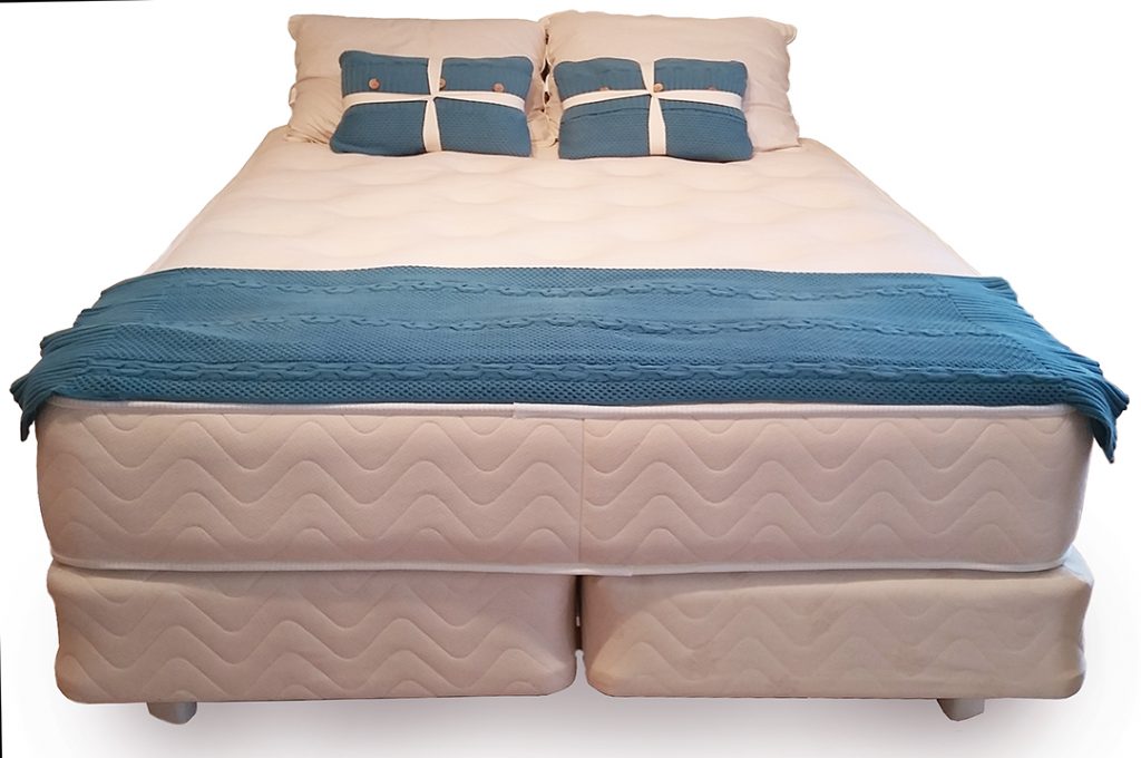 organic pocketed coil latex mattress