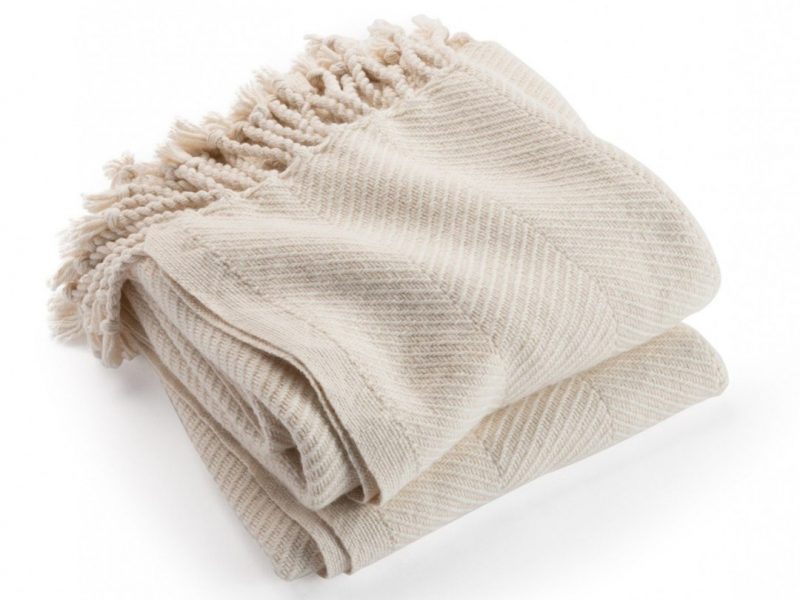 Brahms Mount Islesboro Cotton and Alpaca Throw | Organic Blankets | The ...