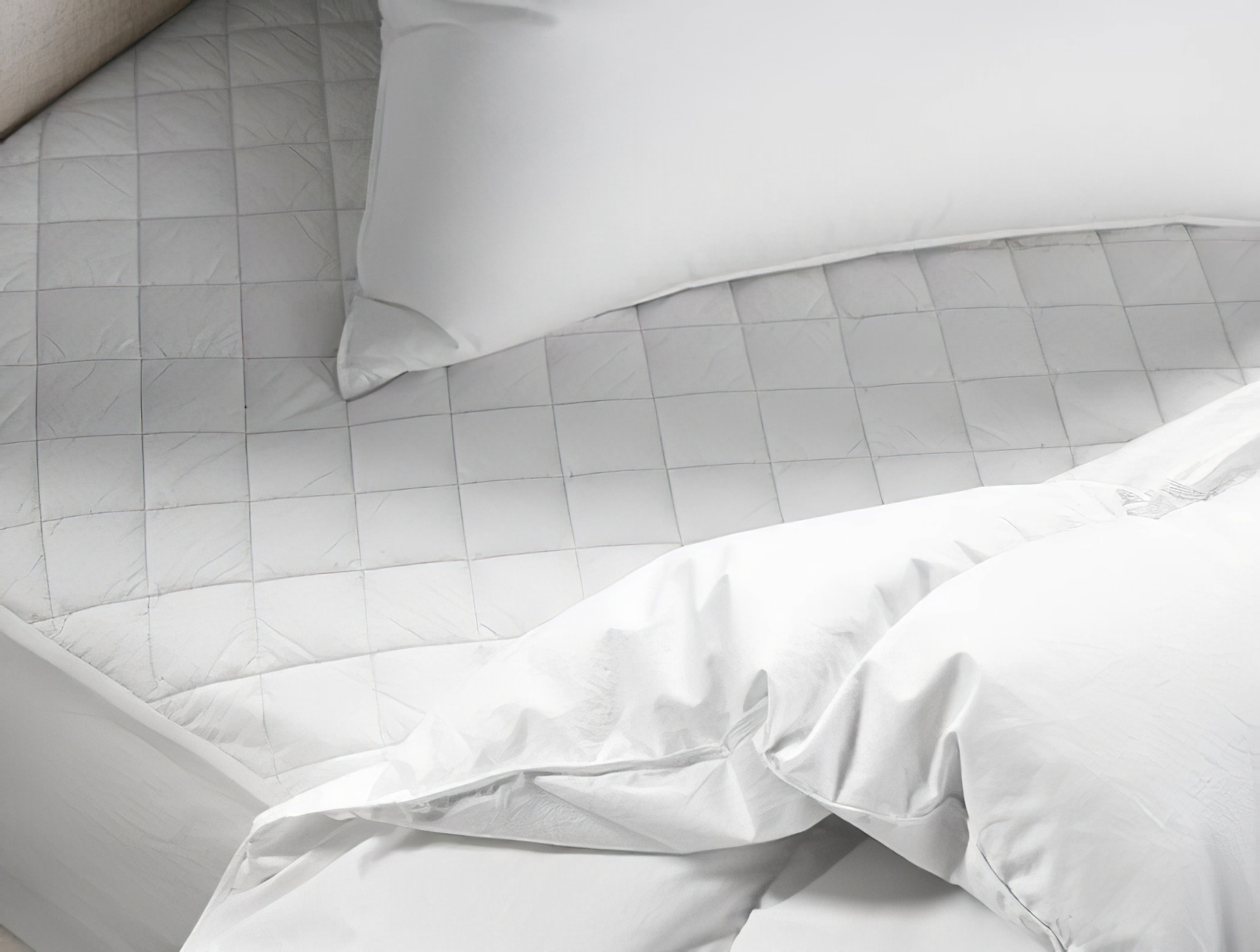 coyuchi organic cotton mattress protector natural quee