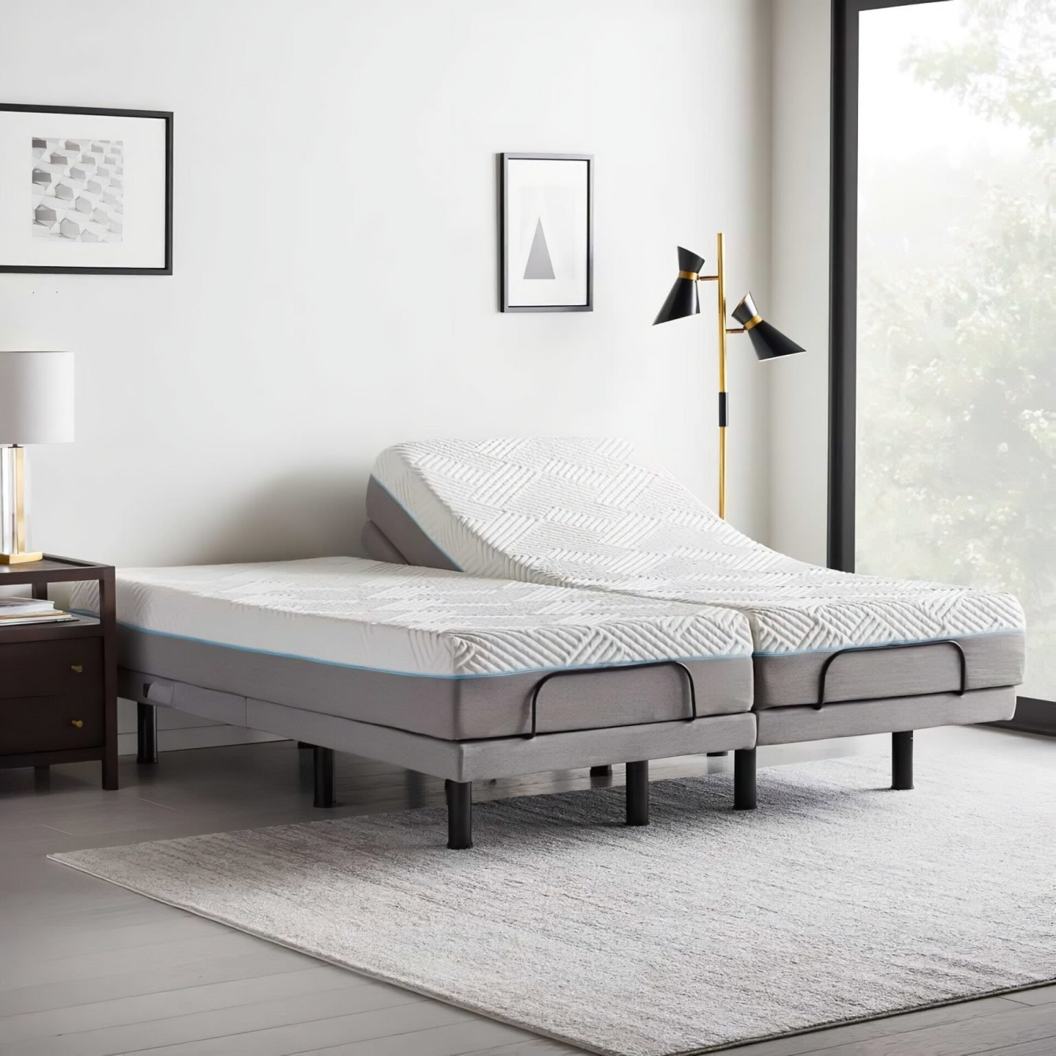 Malouf S755 Smart Adjustable Bed Base 